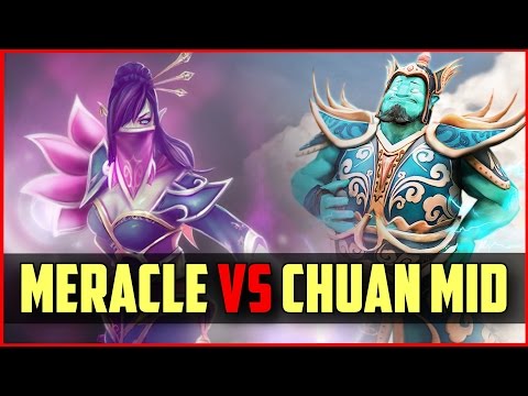 iG.Chuan Storm Spirit vs Meracle TA MID | ranked DOTA 2 gameplay