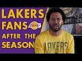 Lakers Fans After the Season