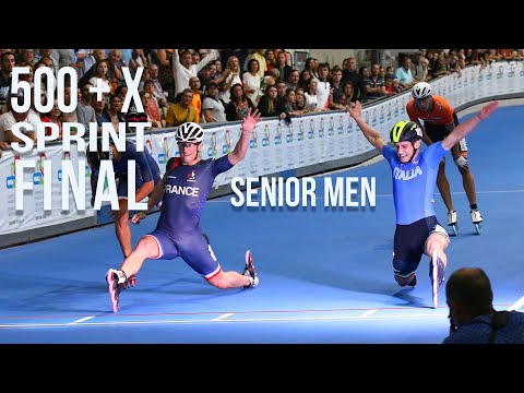 Speed and Drama! 500M Sprint Final – Senior Men | European Champs 2019