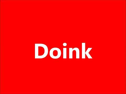 Cartoon Doink Sound Effect