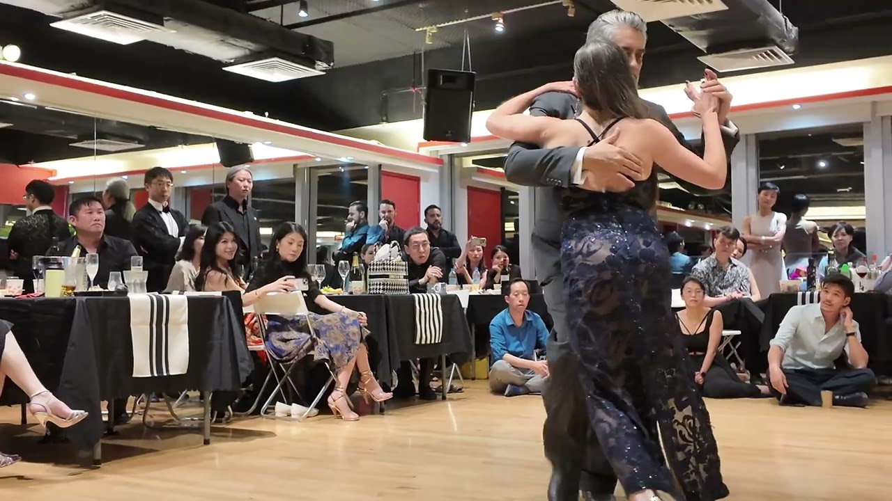 Eladia Cordoba & Andres Laza Moreno 2/5 - Arrabal (Osvaldo Pugliese) Tango - Hong Kong 2024 - 4K