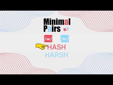 🔴🔵 Minimal Pairs /æ/ and /ɑ/