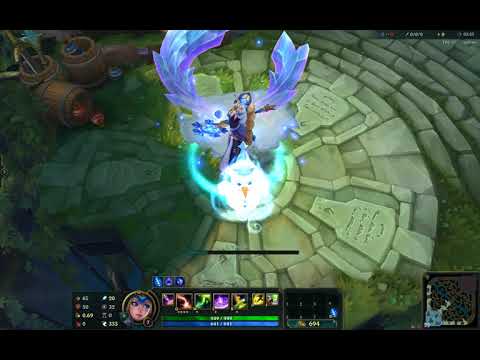 [PBE] [V8.24][Winter Wonder Soraka] [recall animation Bug]