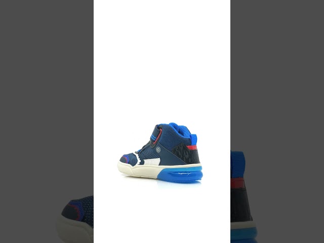Vídeo relacionado con Geox - J INEK Boy E, Zapatillas Niños, Navy/Lt Blue,