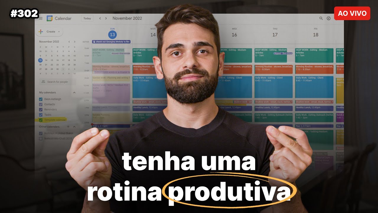 Como manter a disciplina e criar uma rotina que vai te levar longe | Live #302