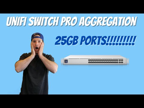 Unifi Switch Pro Aggregation 25GB PORTS !!!