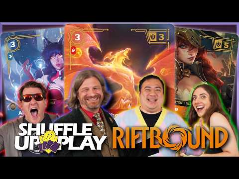 Scarra Challenges Us To A Game Of Riftbound: The League of Legends TCG | Shuffle up & Play #89