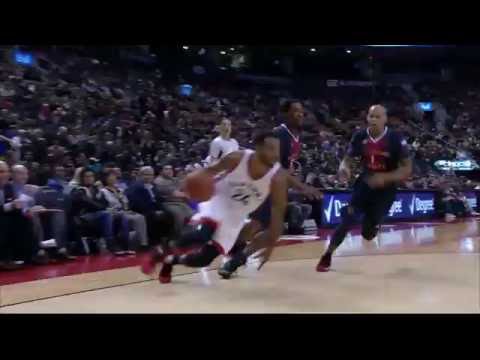Raptors Highlights: Powell's Baseline Slam - October 14, 2016