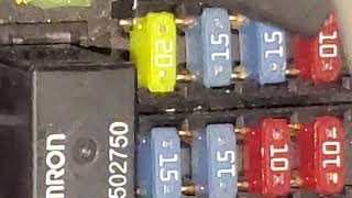 2013 Chevy Express Horn Not working - Horn Fuse and Horn Relay Location