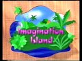 UK VHS Start End Barney Friends Imagination Island 1995 V1