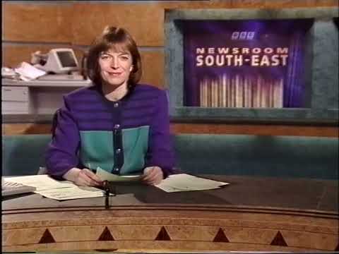 Fragment of the Newsroom. BBC 10.02.1993