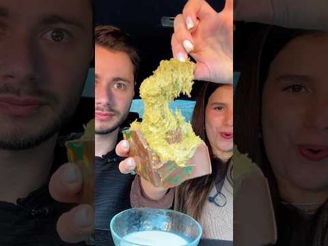 טעמנו שוקולד דובאי מהחתונה של נועה קירל וסרטון הבא יש לנו עוד קינוחי פירות🥭 תעקבו❤️#אורטולדנו