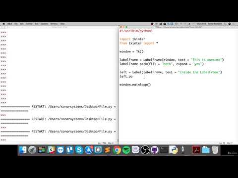 84 Easy Python Programming Label Frame