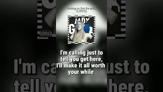 Lady Gaga-Nothing on (but the radio) (LYRICS) (Unreleased song) #shorts #lyrics #artpopact2