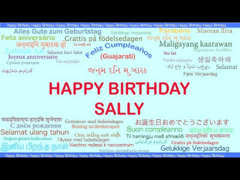 Sally   Languages Idiomas - Happy Birthday