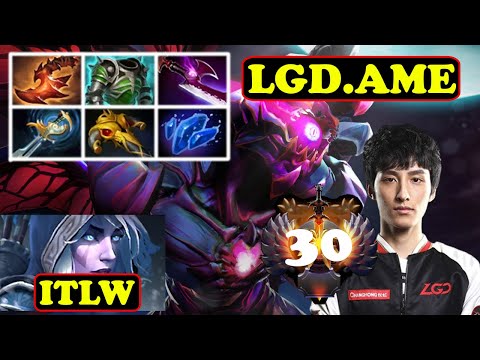 LGD.AME NEW META NIGHTSTALKER SAFE LANE BEST CARRY VS ILTW DROW RANGER | DOTA2ORBS