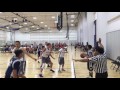 Rawlins AAU Basketball vs Generals @ Power2Play Sports 7/22/17 @ 1:50PM - Bryce Jerome #13 WHITE