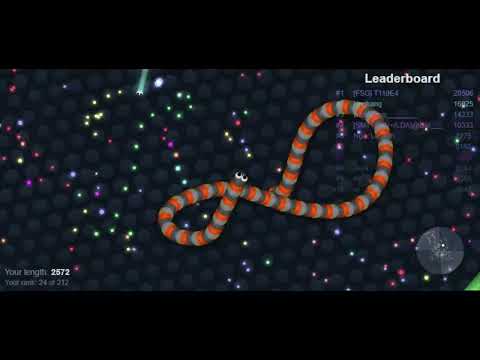 INVISIBLE NINJA SNAKE! - Slither.io Gameplay You to win@???