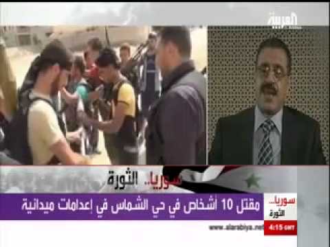 لقاء تلفزيوني مع العميد ابراهيم الجباوي قائد شرطة محافظة حمص بعد انشقاقه