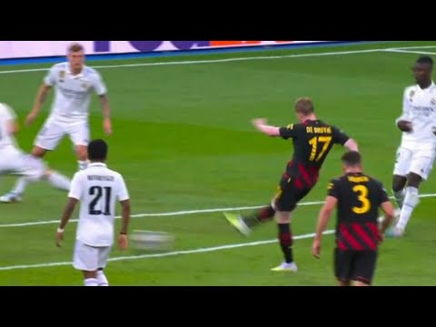Kevin De Bruyne Against Real Madrid ||Champions League||2023