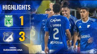 ATLÉTICO NACIONAL X MILLONARIOS | MELHORES MOMENTOS | CONMEBOL SUDAMERICANA 2026