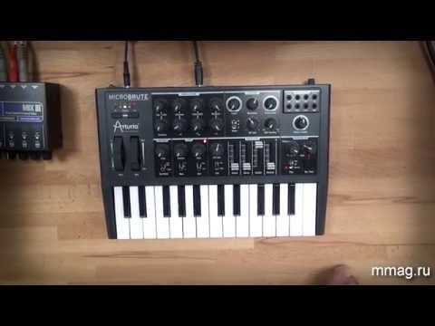 Обзор аналогового синтезатора Arturia MicroBrute