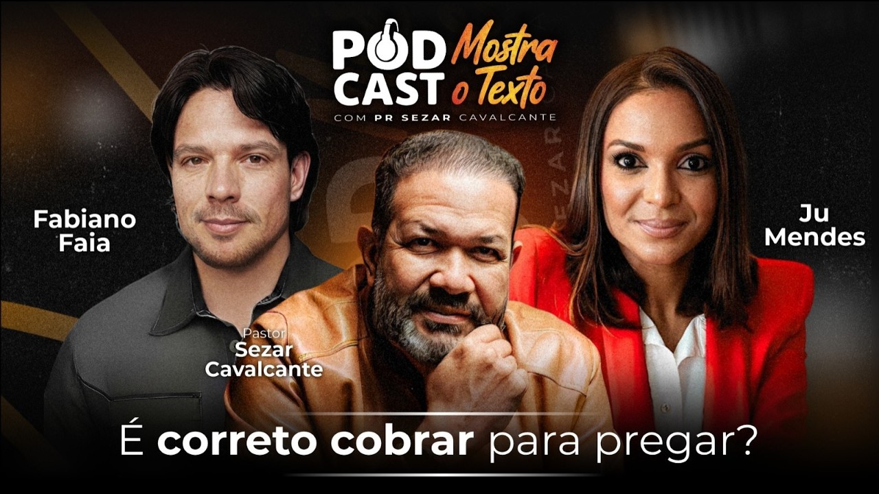 É CORRETO COBRAR PARA PREGAR ? - PR. FABIANO FAIA, JU MENDES E PR SEZAR - 01.04.26 ( AO VIVO )