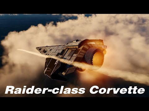 DCS Raider-class Corvette vs Mig-29 Dogfight | Star Wars Mod
