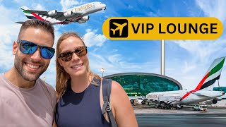 Testing Different Lounges at the Dubai Airport