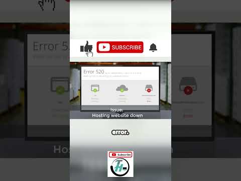 Resolving 'Error 520' on hosting website | How to fix DNS errors in WordPress Hosting | Guide 2024