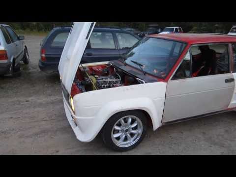 Fiat 131 Abarth Replica first runs with MS