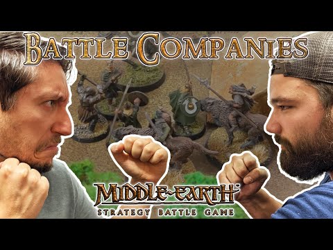 Mordor's orcs vs Rohan warband: Battle Companies narrative campaign MESBG - Episode 6