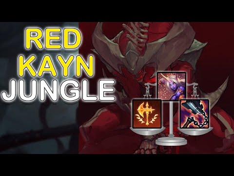 THE BEST RED KAYN SETUP EVER  - How To Kayn Jungle Guide --  Season 12 -- League of Legends
