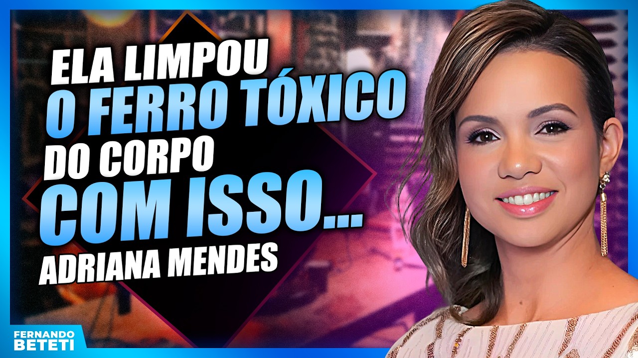 O Suplemento Americano Que Limpou o Ferro e Mudou Tudo em 20 Dias! | Adriana Mendes - Beteti