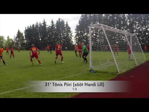 FC Äksi Wolves - FC Helios Tartu 1:9 (1:5)