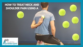 How To Release Neck/Shoulder Muscles With A Tennis Ball