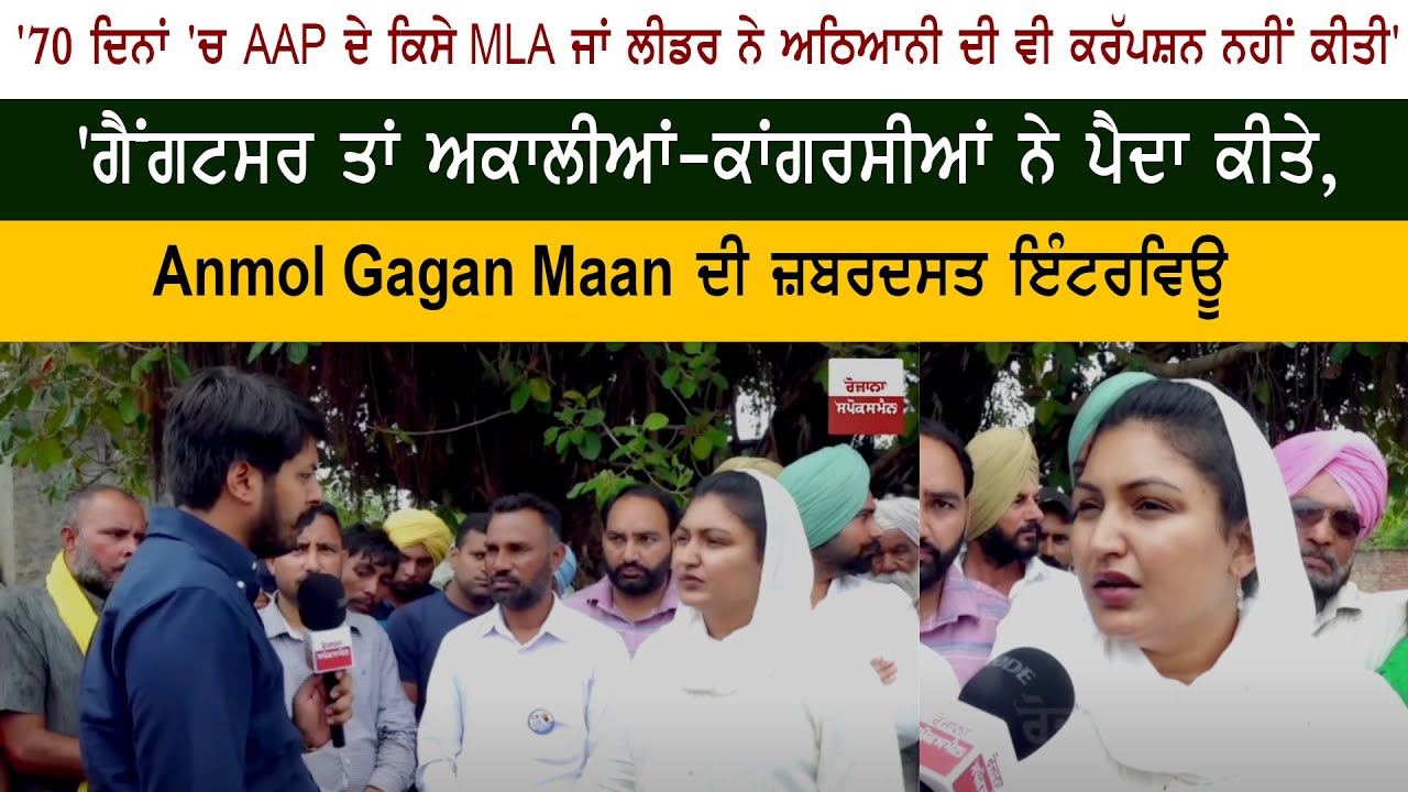 AAP MLA Anmol Gagan Maan - CM Bhagwant Mann - Aam Aadmi Party Leader - Gangster in Punjab AAP MLA Anmol Gagan Maan - CM Bhagwant Mann - Aam Aadmi Party Leader - Gangster in Punjab