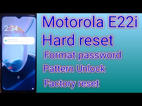 motorola e22i hard reset/factory reset motorola moto e22