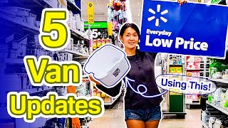 Fixing our Ford Transit with Walmart Tupperware!
