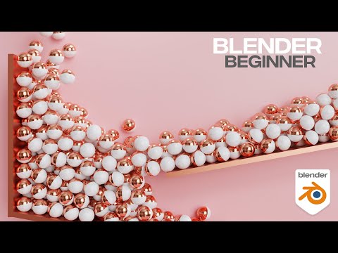 Blender Beginner Tutorial Create Gold Material Beautiful Render
