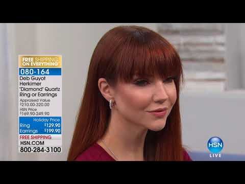 HSN | Designer Gallery featuring Deb Guyot Herkimer Jewelry 12.12.2017 - 09 PM
