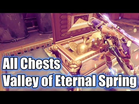 Immortals Fenyx Rising - All (EPIC) Chests Locations - Valley of Eternal Spring