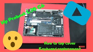 How to Top Cover Keyboard Replacement Hp Probook 430 G6 disassembly
