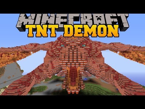 EPIC Minecraft Boss Fight - Lord of the Rings Demons vs TNT! 🔥