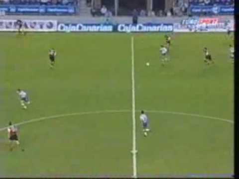 Gol de Marioni con el CD Tenerife