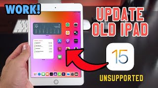 How to Update Old iPad to iPadOS 15  Install iOS 1