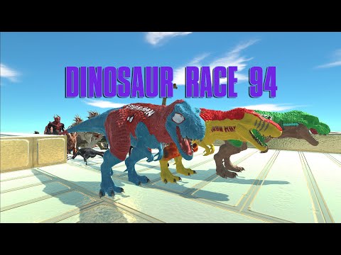 DINOSAUR RACE 94(all units race) - Animal Revolt Battle Simulator