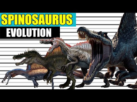 Spinosaurus  Evolution  (1910-2022)