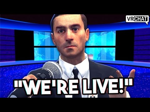 VR News Anchor Meltdown
