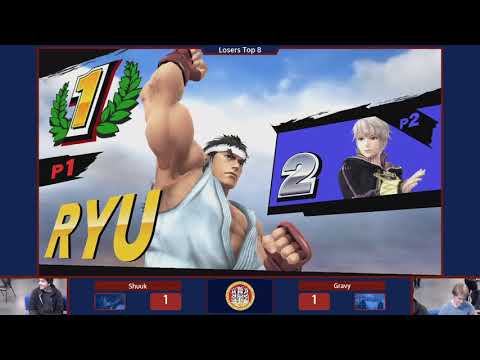 GG Bergen Laksevåg 26 - Shuuk vs Gravy - Losers Top 8 - Smash 4